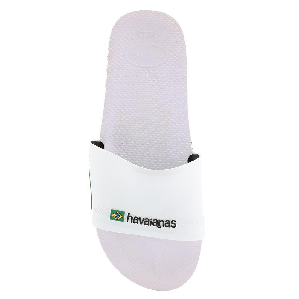 Havaianas slide branca Clearance