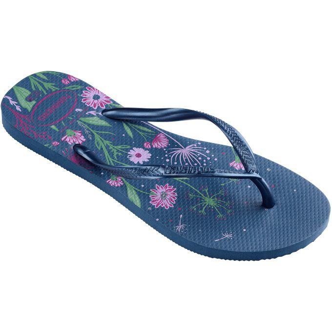 Chinelo havaianas slim organic azul comfy - Chinelo Feminino - Magazine  Luiza
