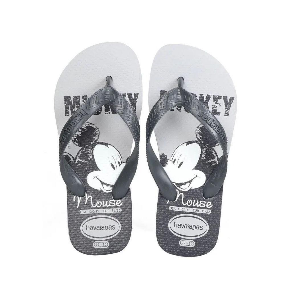 Chinelo Havaianas Top Disney Mickey Mouse Cinza Gelo - 25/26 - Outros Moda  e Acessórios - Magazine Luiza