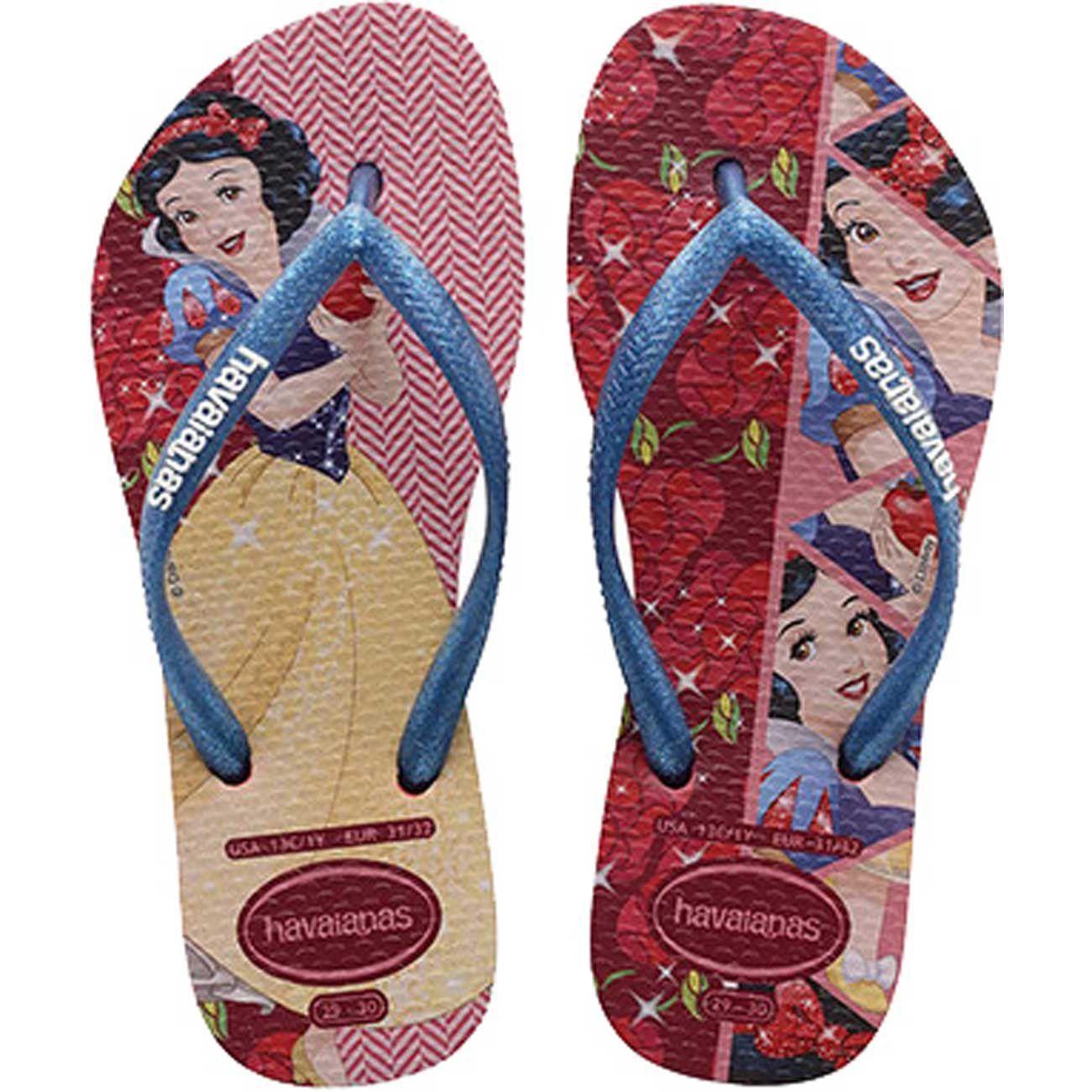 Havaianas princesas branca de neve Clearance