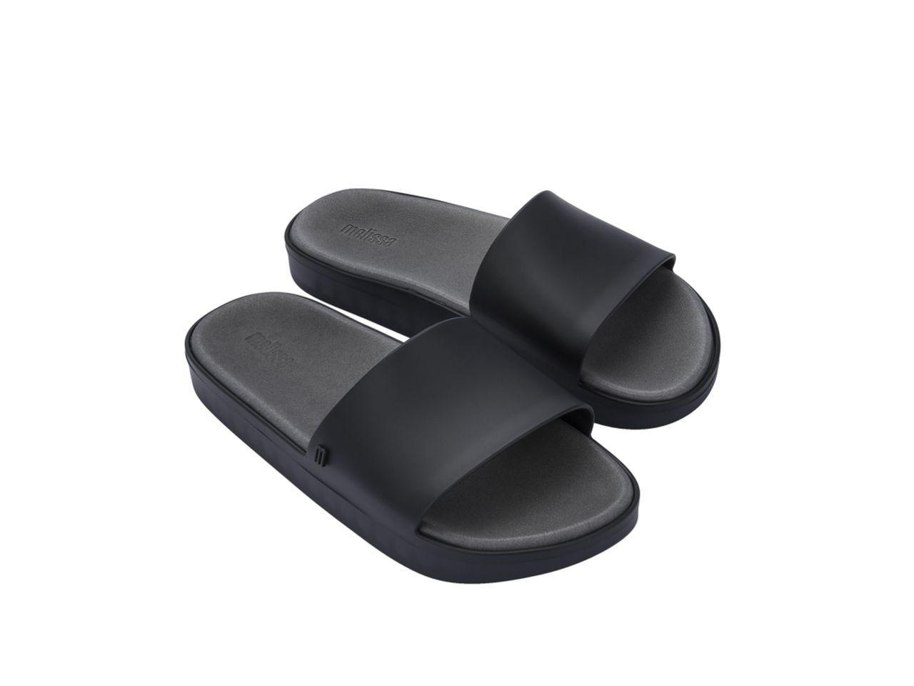 melissa beach slide preto fosco