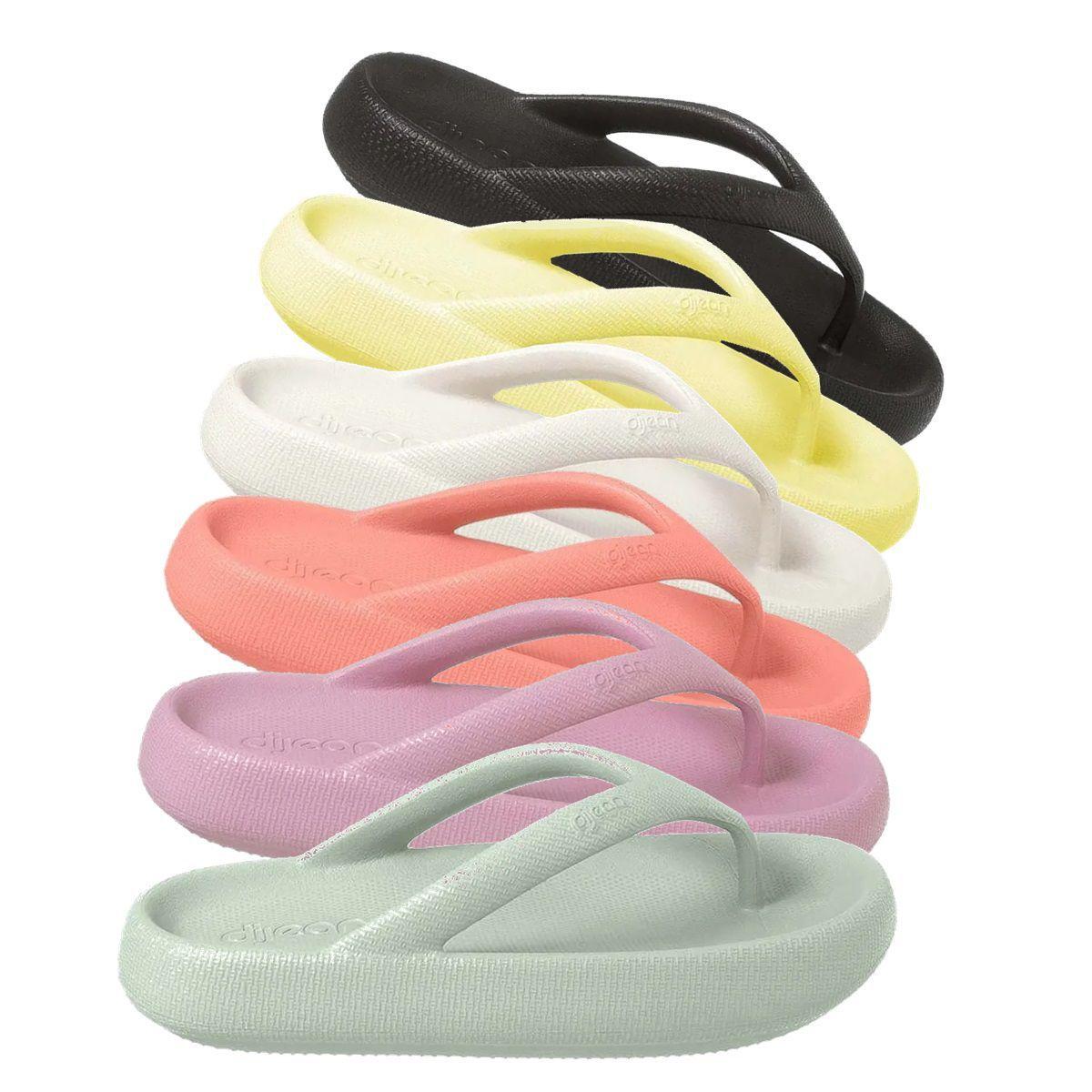 Chinelo Nuvem Feminino Ortopédico Anatômico Leve Macio Conforto Esporão  Fascite Plantar Dijean Zen 62012 - Chinelo Feminino - Magazine Luiza
