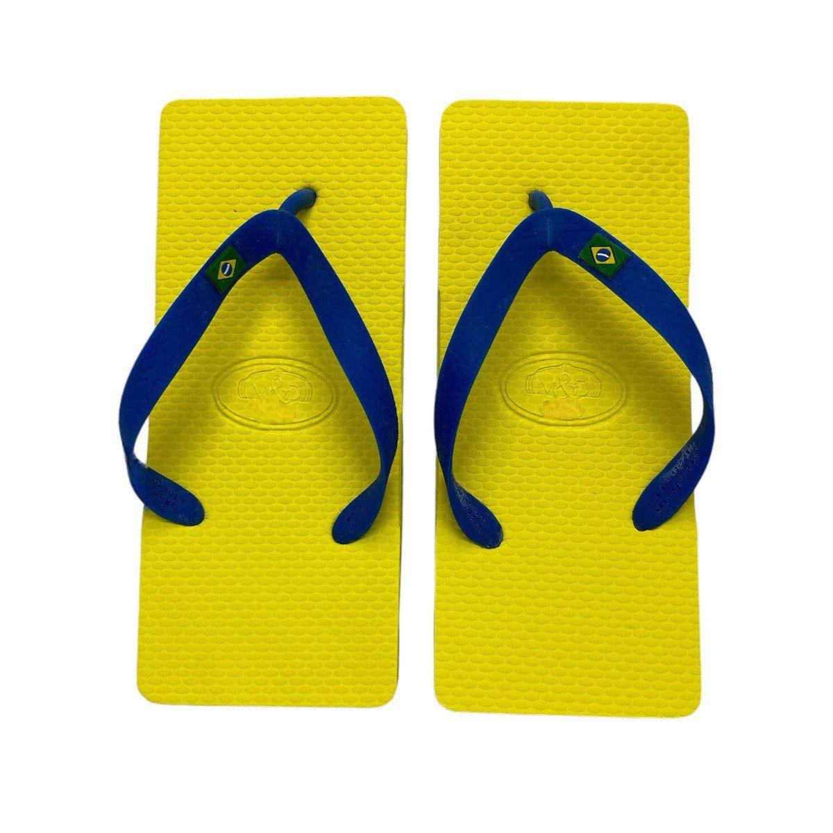 Chinelo Quadrado Japonês Borracha Feminino Masculino Cores