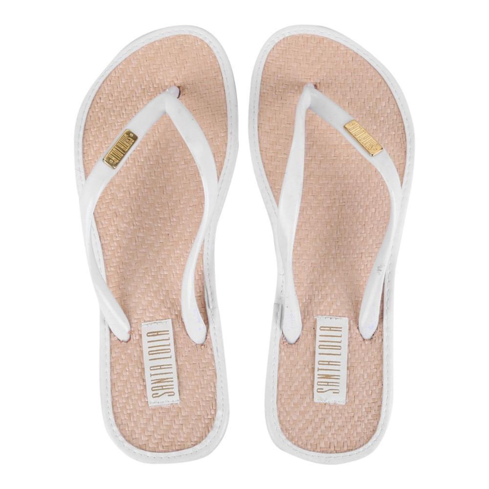 Chinelo Santa Lolla Básico Palha Feminino - Chinelo Feminino - Magazine  Luiza