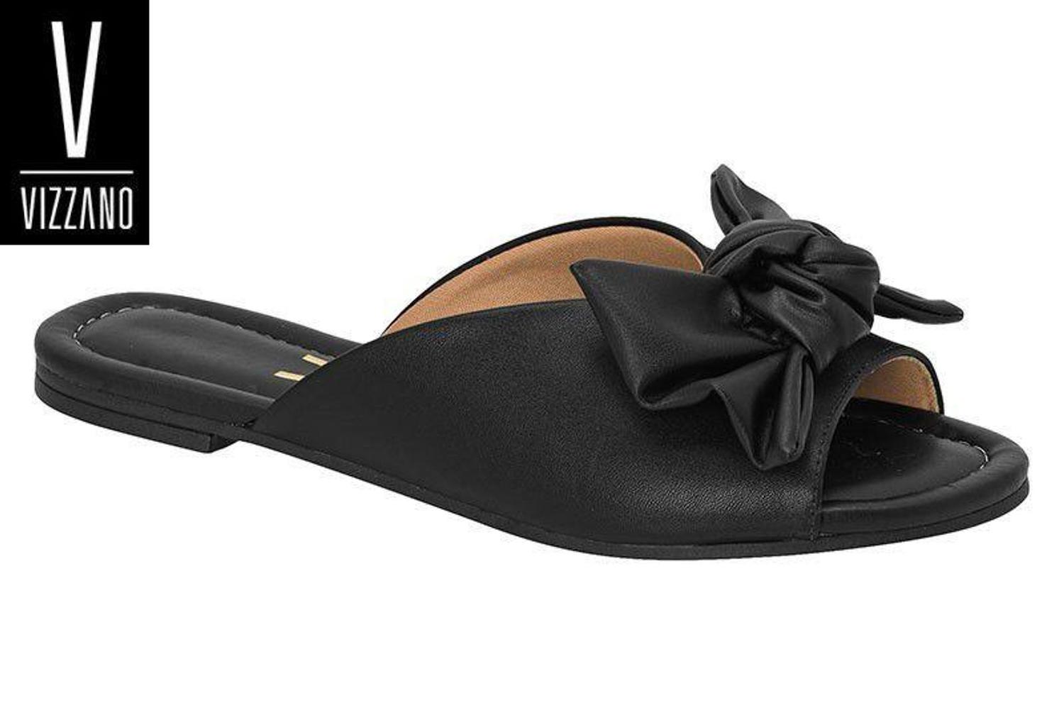 Chinelo Vizzano Rasteirinha Laço Slide 6235.1159 Feminino - Rasteirinha  Feminina - Magazine Luiza