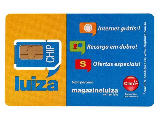 Chip Claro Luiza 
