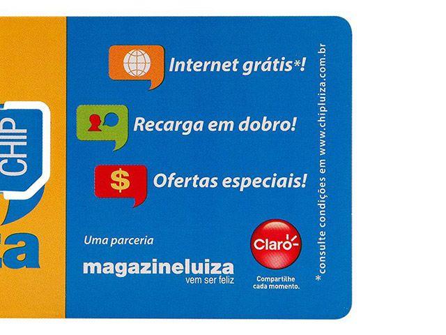 Chip Claro Luiza 