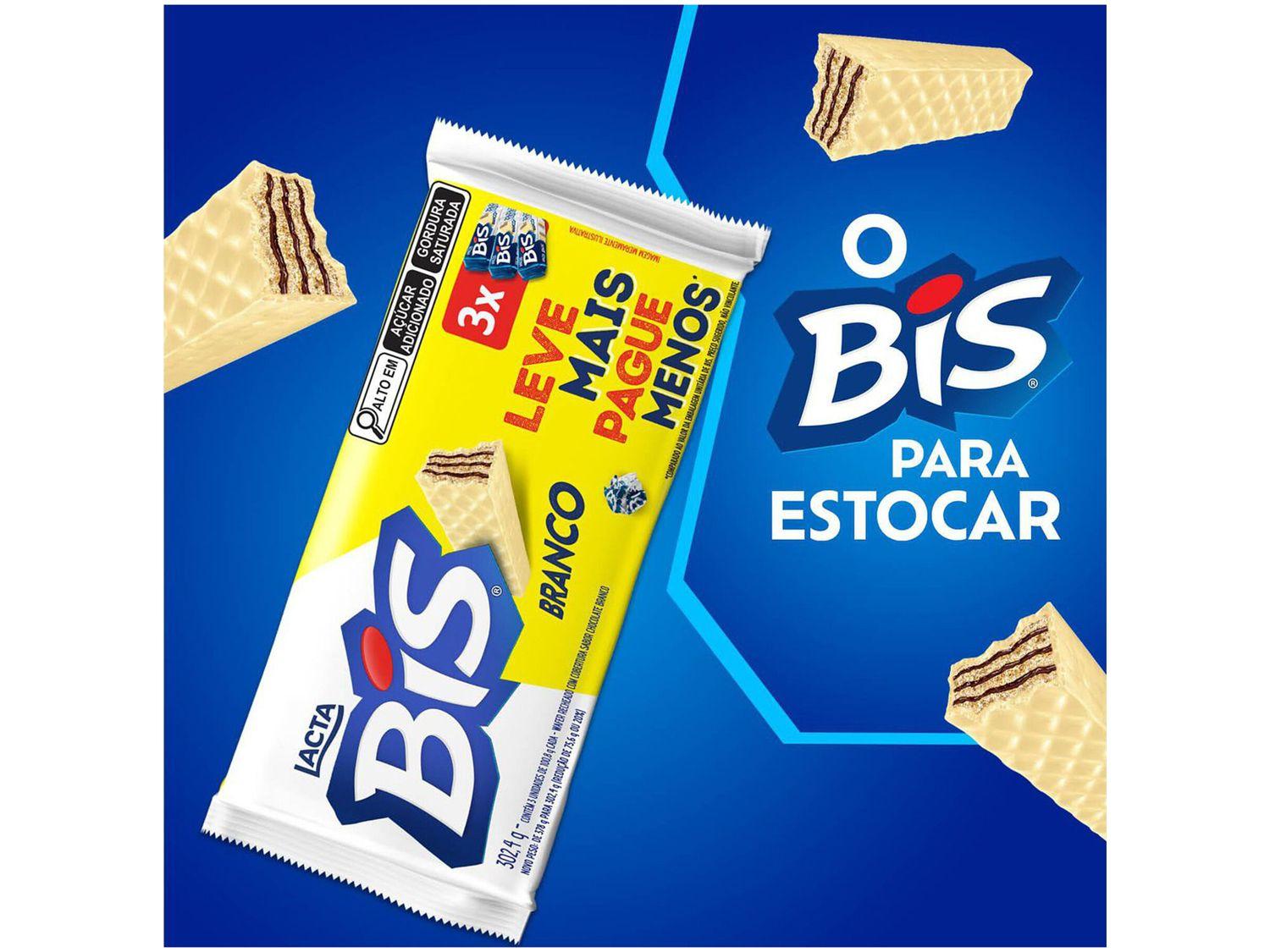Chocolate Bis Branco 302,4g Lacta