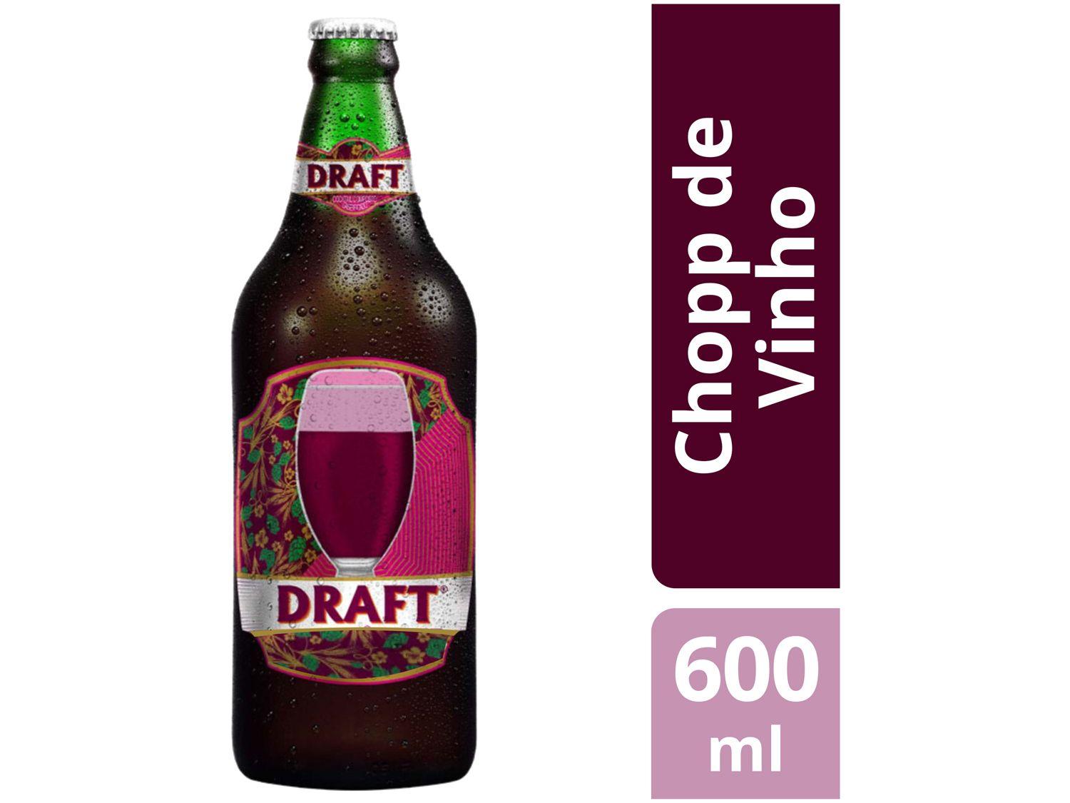 Chopp de Vinho Draft Red Forbes Garrafa 600ml