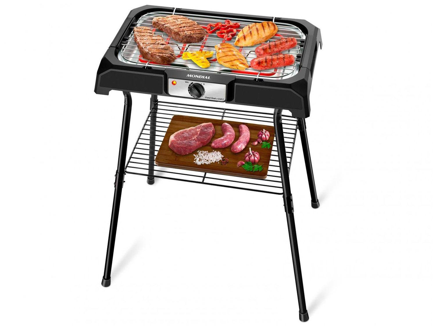Churrasqueira Elétrica Portátil 2000W Mondial