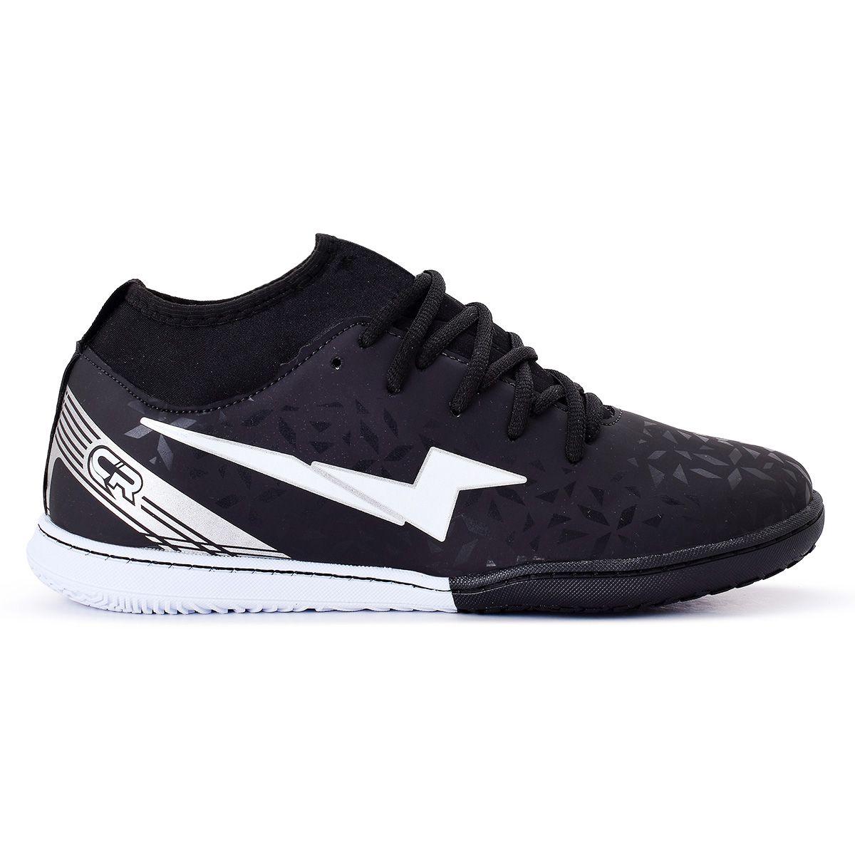 Chuteira Botinha Futsal Cronos Cano Alto Sola Costurada Masculino