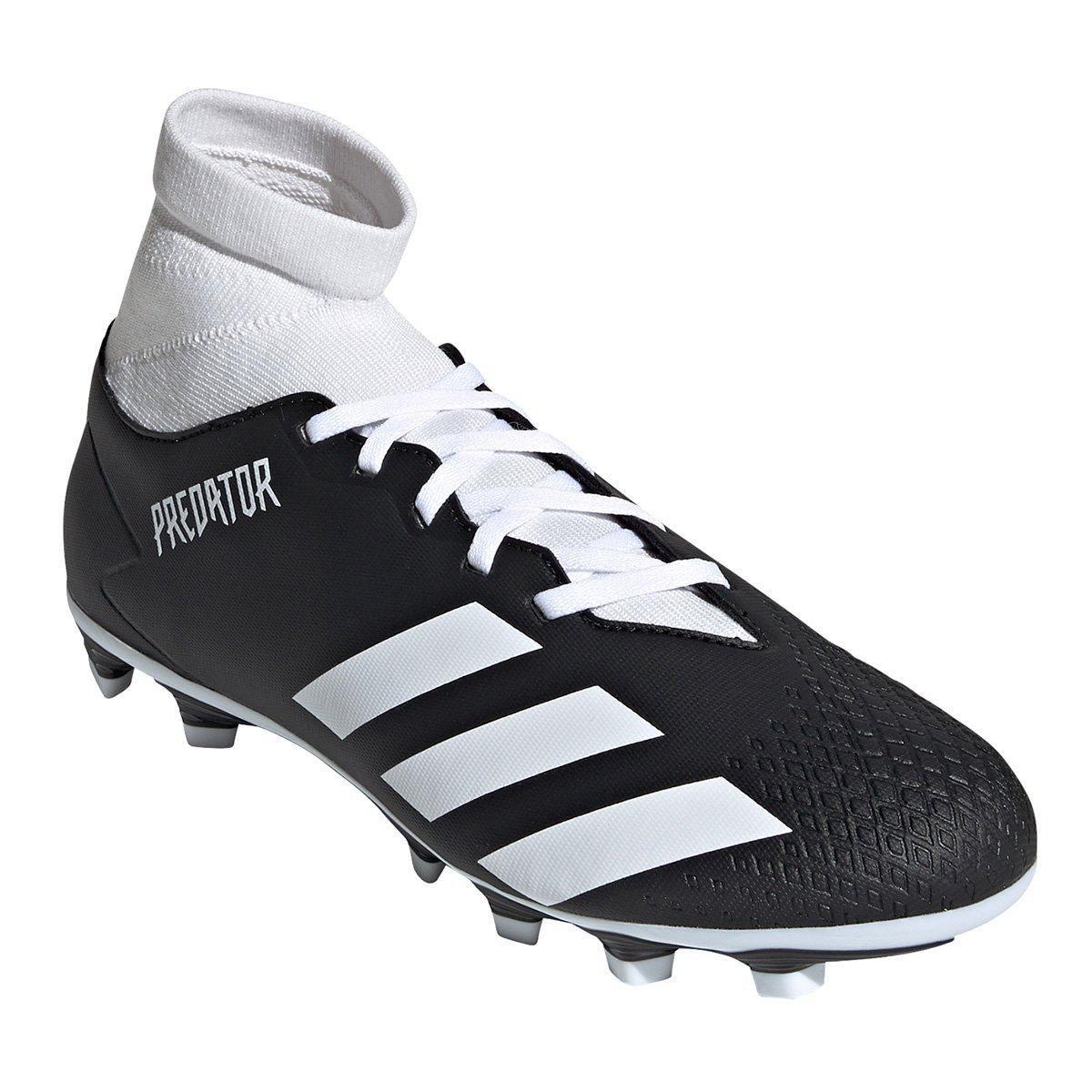 chuteira de campo adidas preta