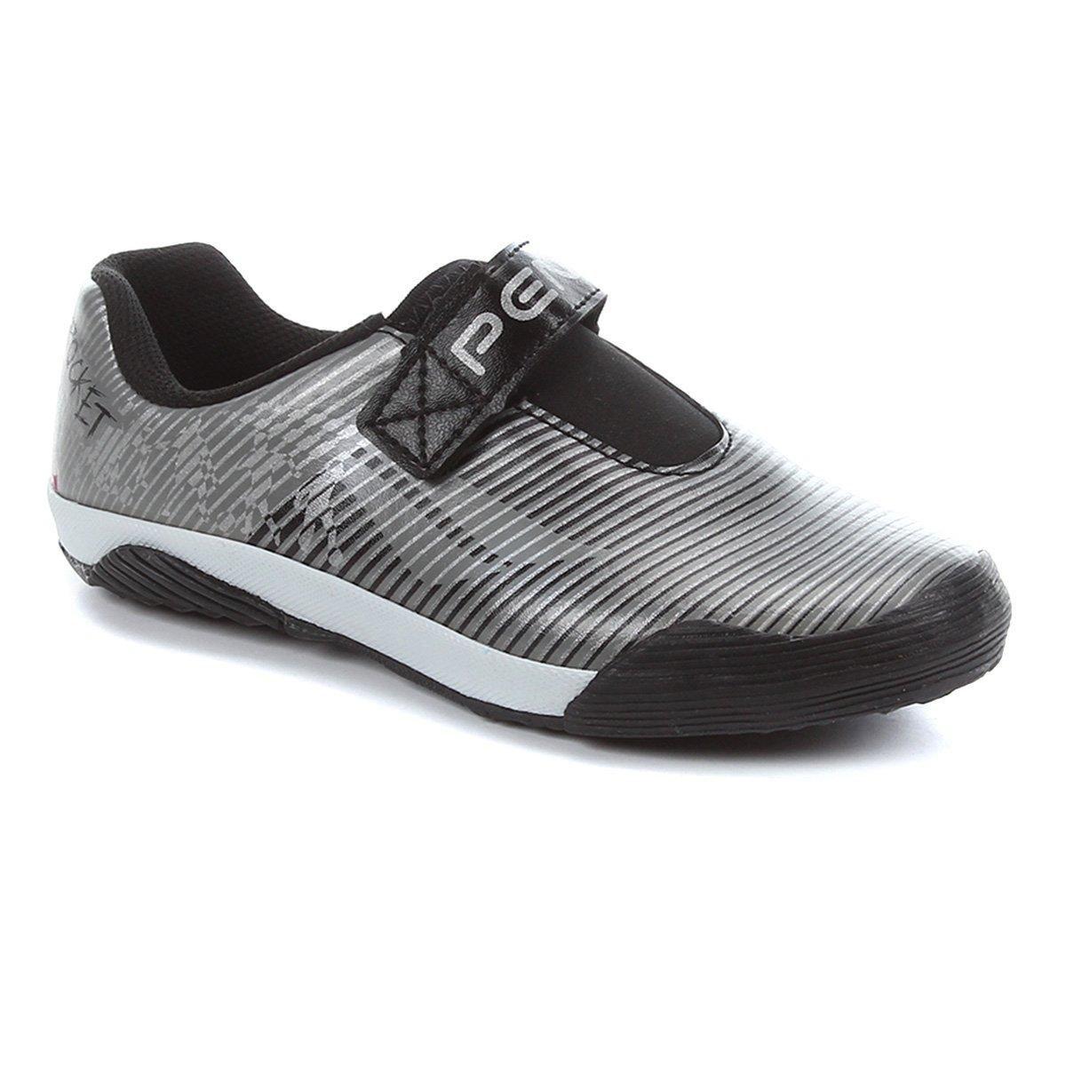 tenis futsal com velcro