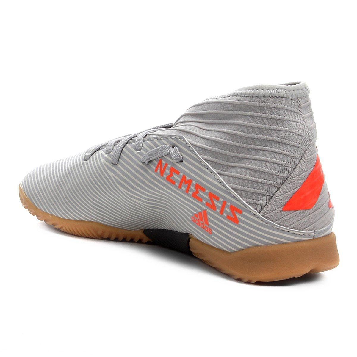 chuteira futsal juvenil adidas nemeziz 19 4 in