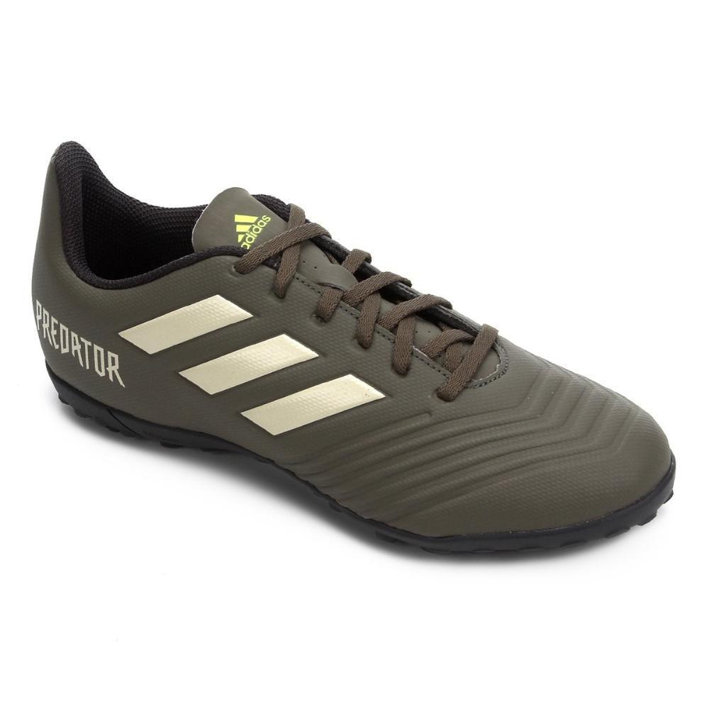 chuteira adidas predator verde limao