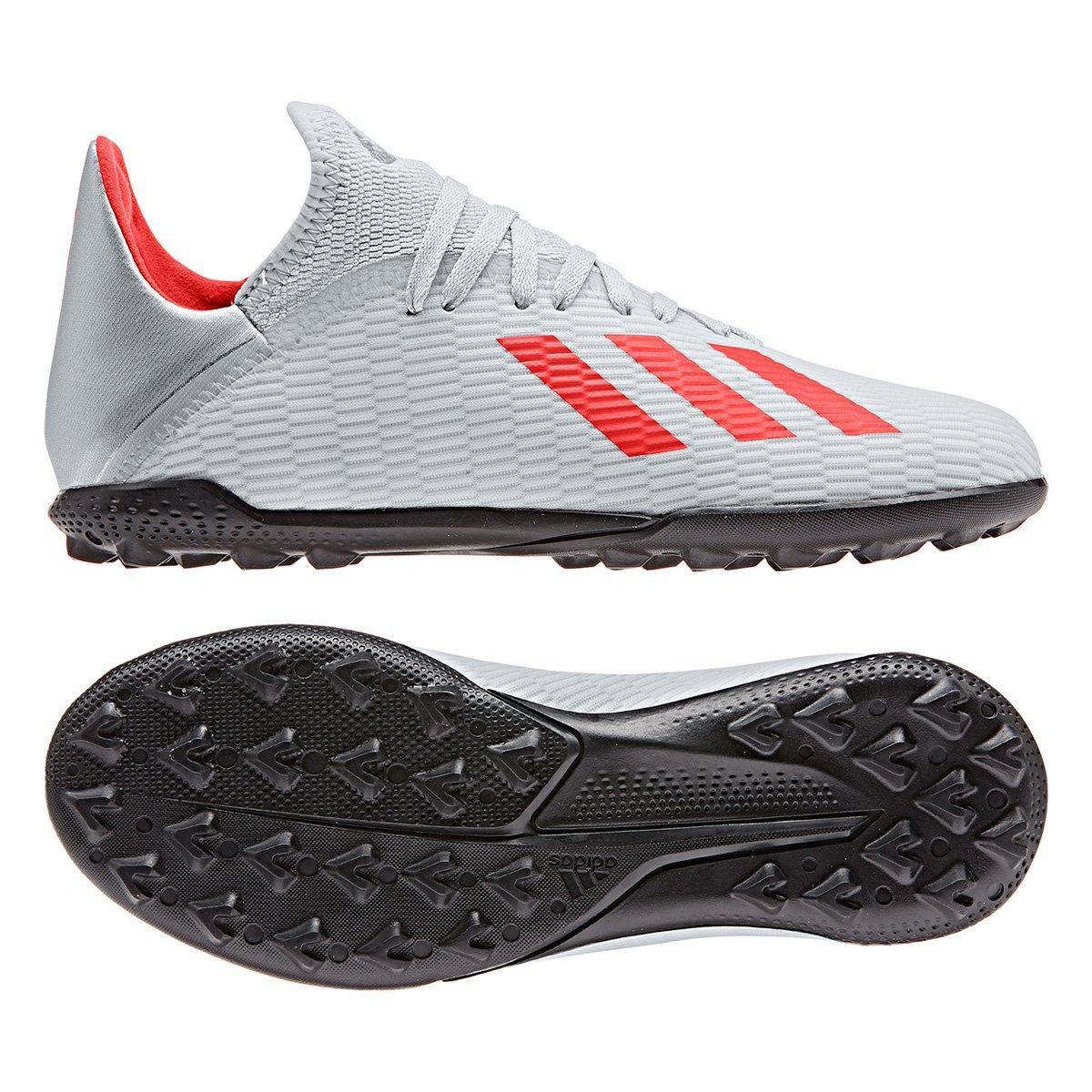 chuteira society adidas x 19 3 tf