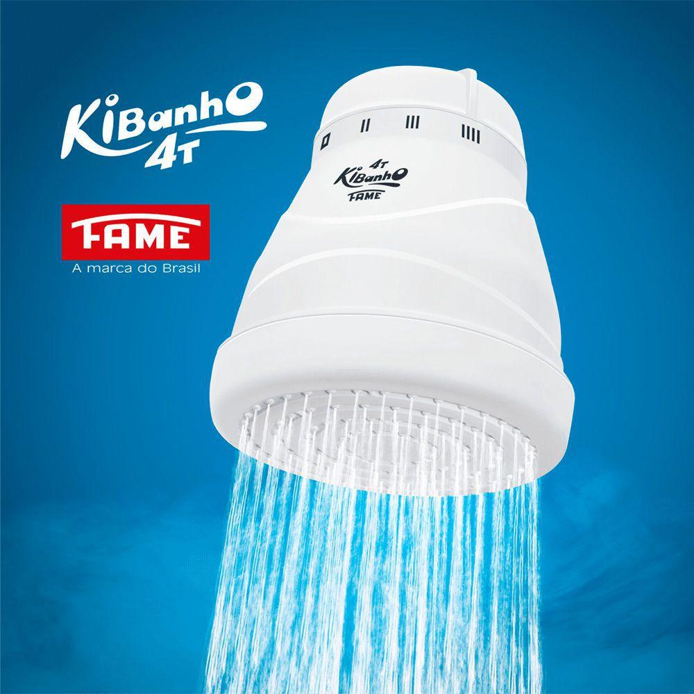 Chuveiro Kibanho 4t 220v 6 800w Fame Ducha Magazine Luiza