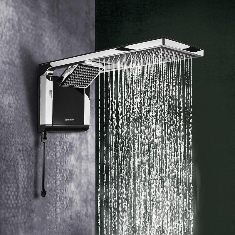 Chuveiro Lorenzetti Acqua Duo Flex Ultra Eletrônico Preto/Cromado ...