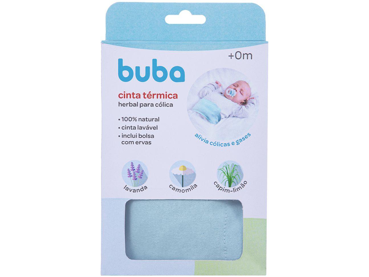 Cinta Térmica para Bebê Azul Buba Herbal