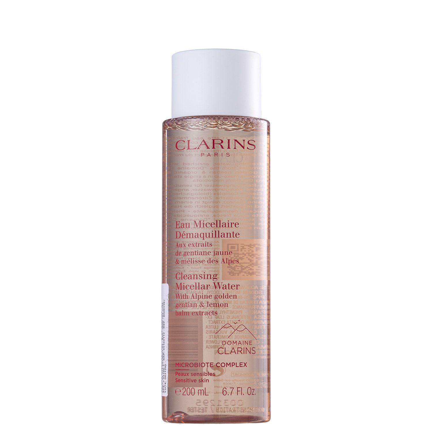 clarins cleansing micellar water