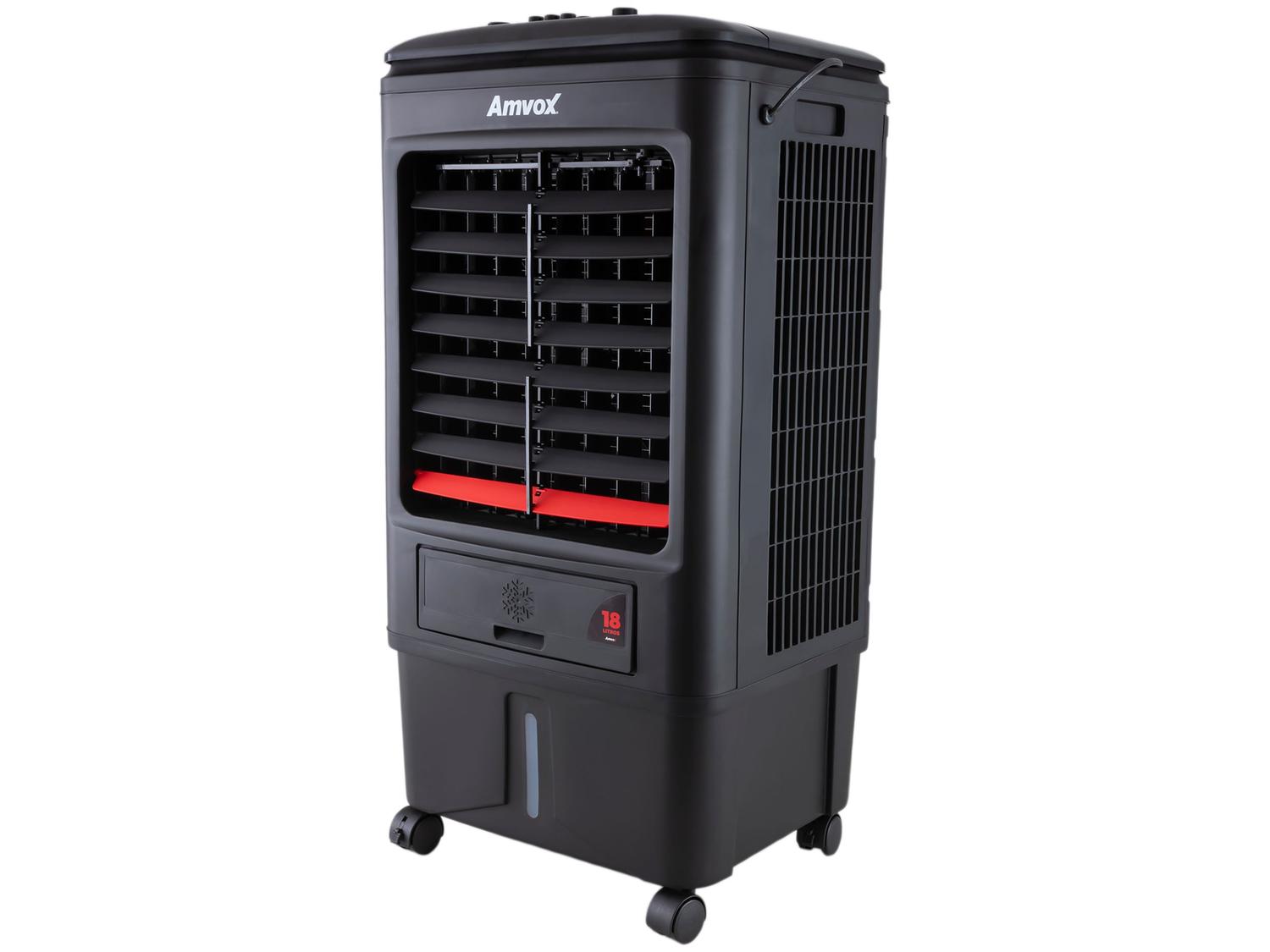 Climatizador de Ar Amvox Frio Umidificador 3 Velocidades 18L ACL 018