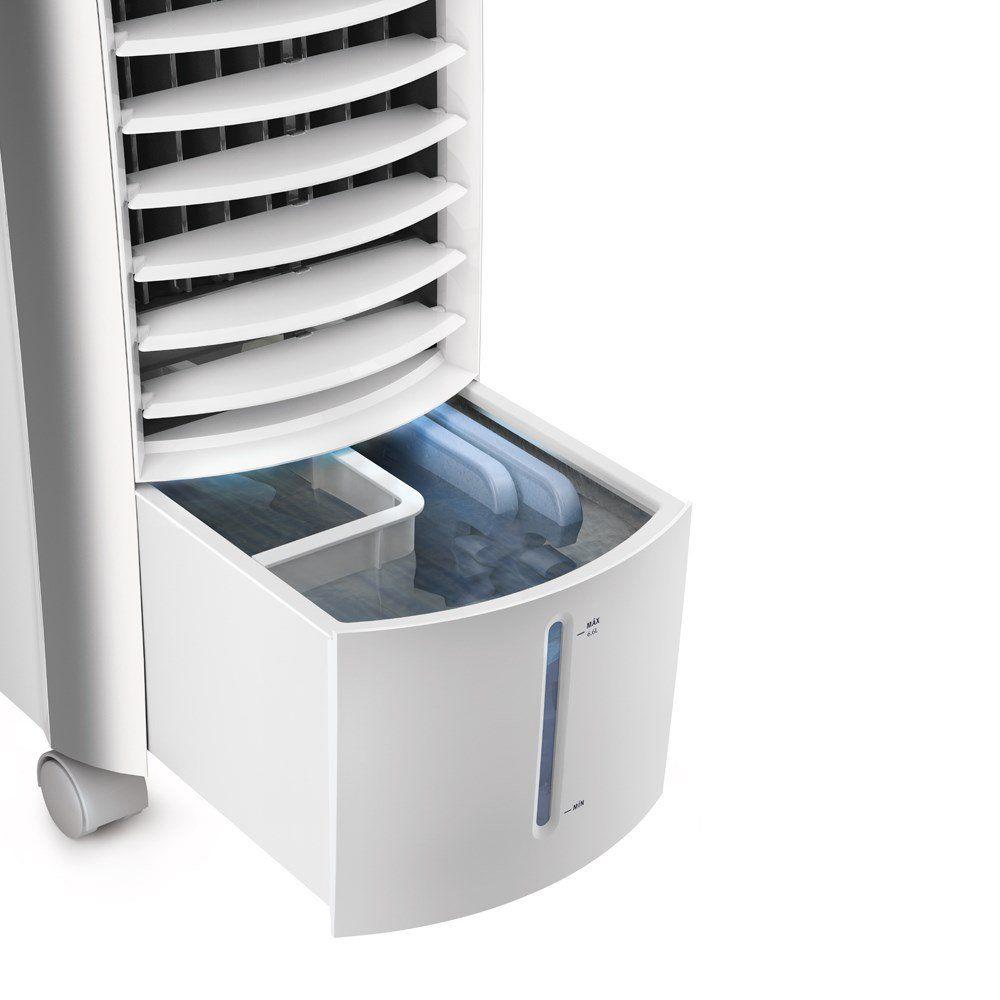 Climatizador e umidificador de ar frio display digital cl07f electrolux Climatizador De Ar Portatil E Umidificador Electrolux Cl07f Frio Branco Com Controle Remoto Nas Americanas