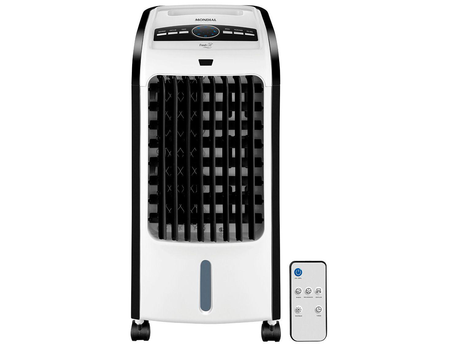 Climatizador de Ar Mondial Frio Circulador - Umidificador 3 Velocidades ...
