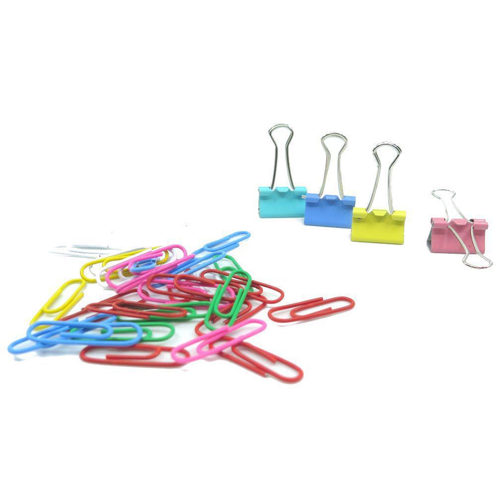 Clips Coloridos e Prendedor de papel Facilite Prendedor de Papel
