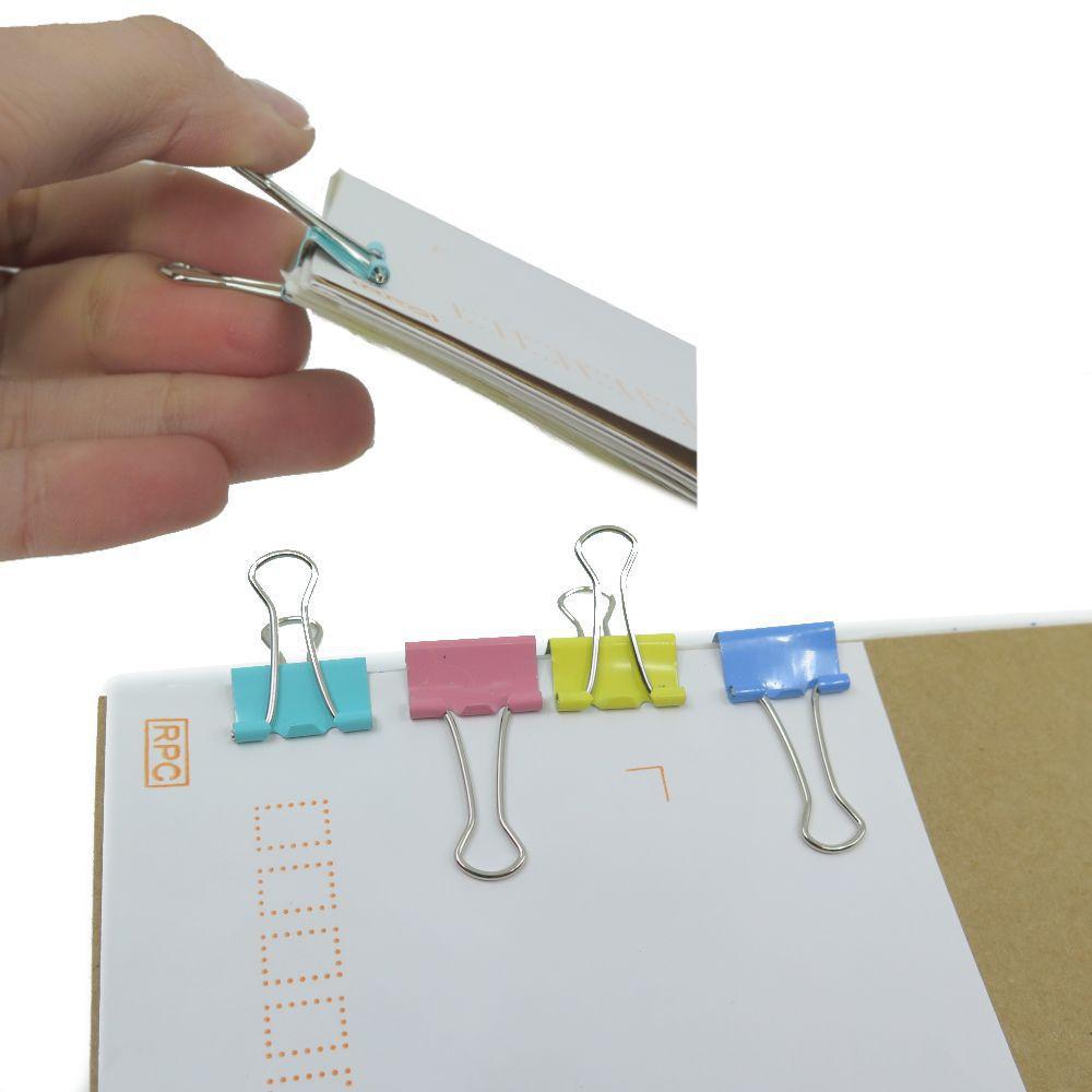 Clips Coloridos e Prendedor de papel Facilite Prendedor de Papel