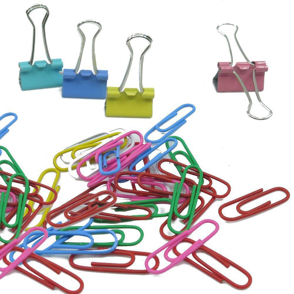 Clips Coloridos e Prendedor de papel Facilite Prendedor de Papel