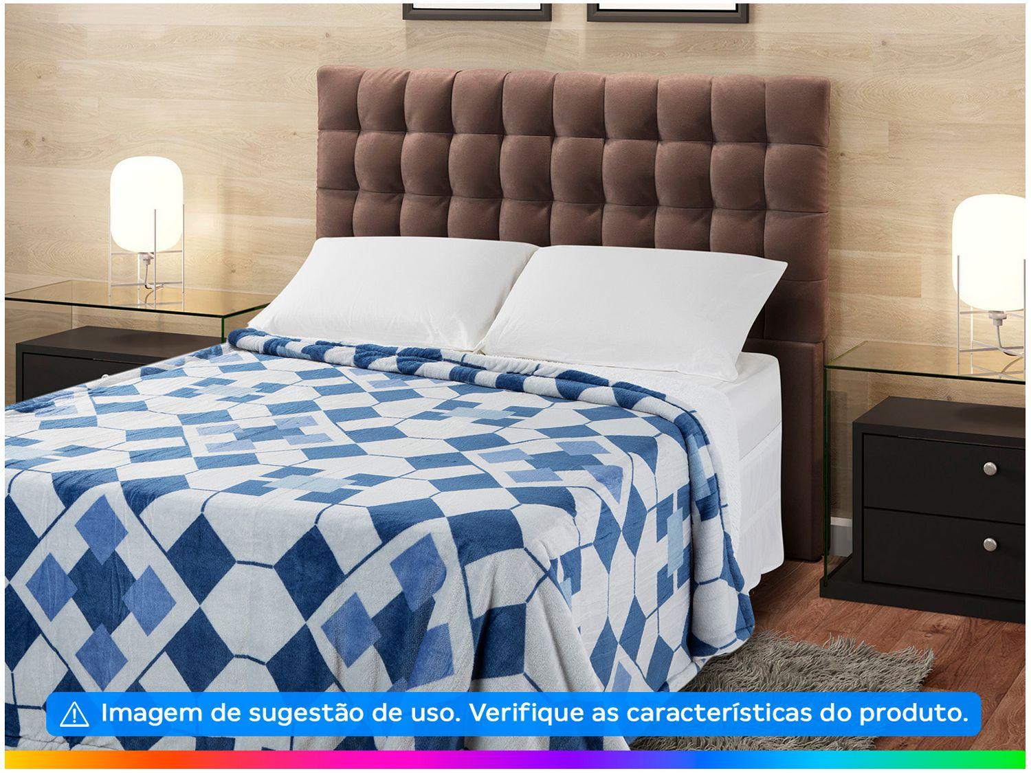 Cobertor Casal Jolitex Microfibra Sherpa Magnolia