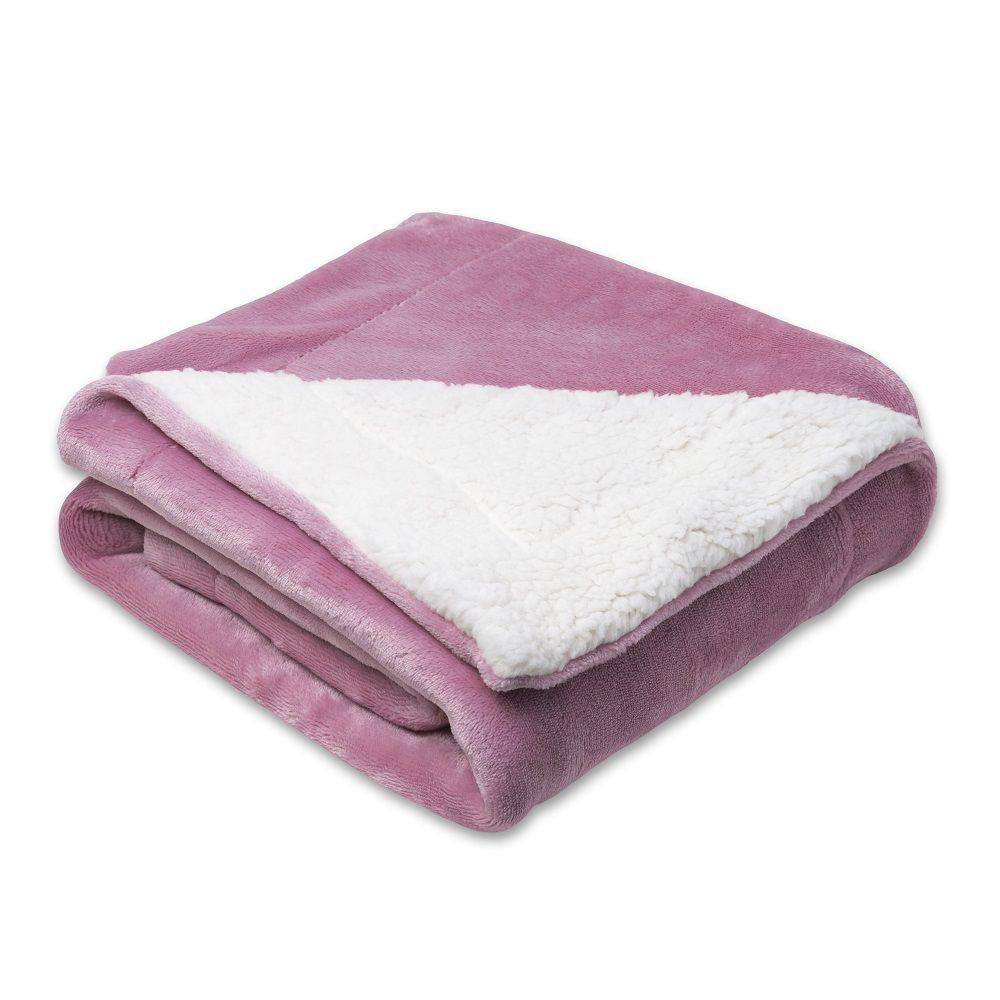 Cobertor Infantil Berço Bebê Sherpa Sultan 400g/m² Toque