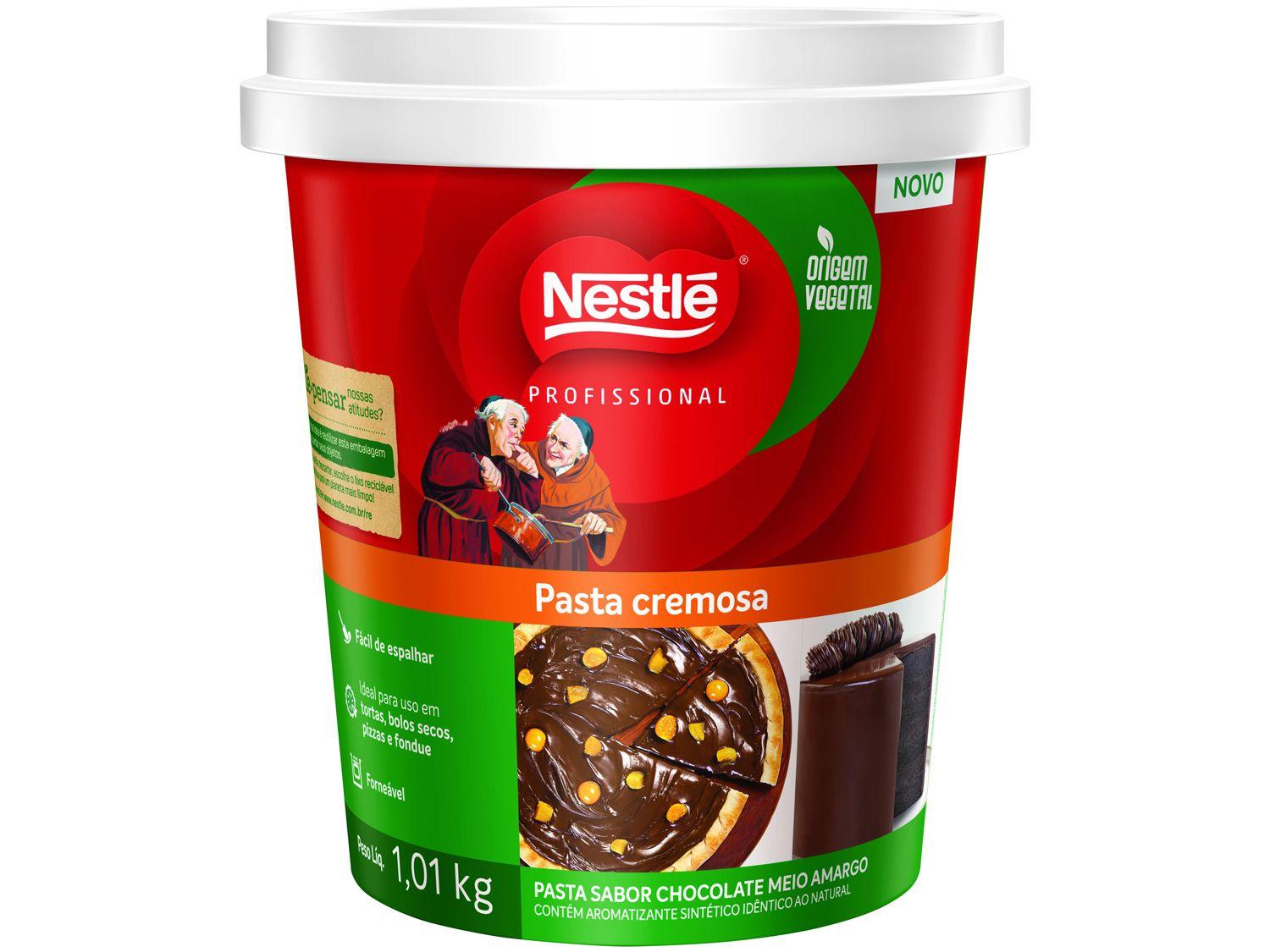 Cobertura Chocolate Meio Amargo Nestlé Profissional Dois Frades 1,01kg
