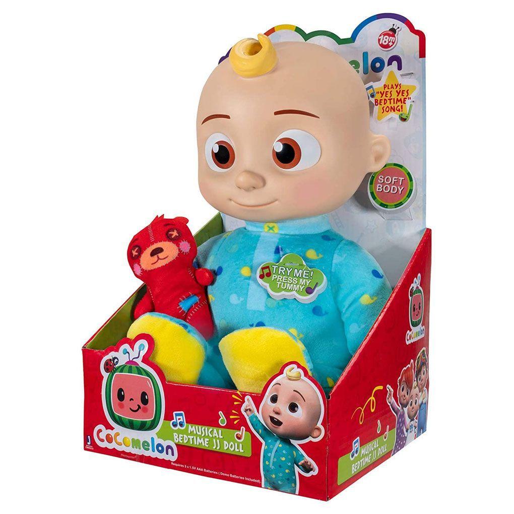 Cocomelon Boneco do JJ Hora do Pijama 3307 - Candide - Bonecos ...