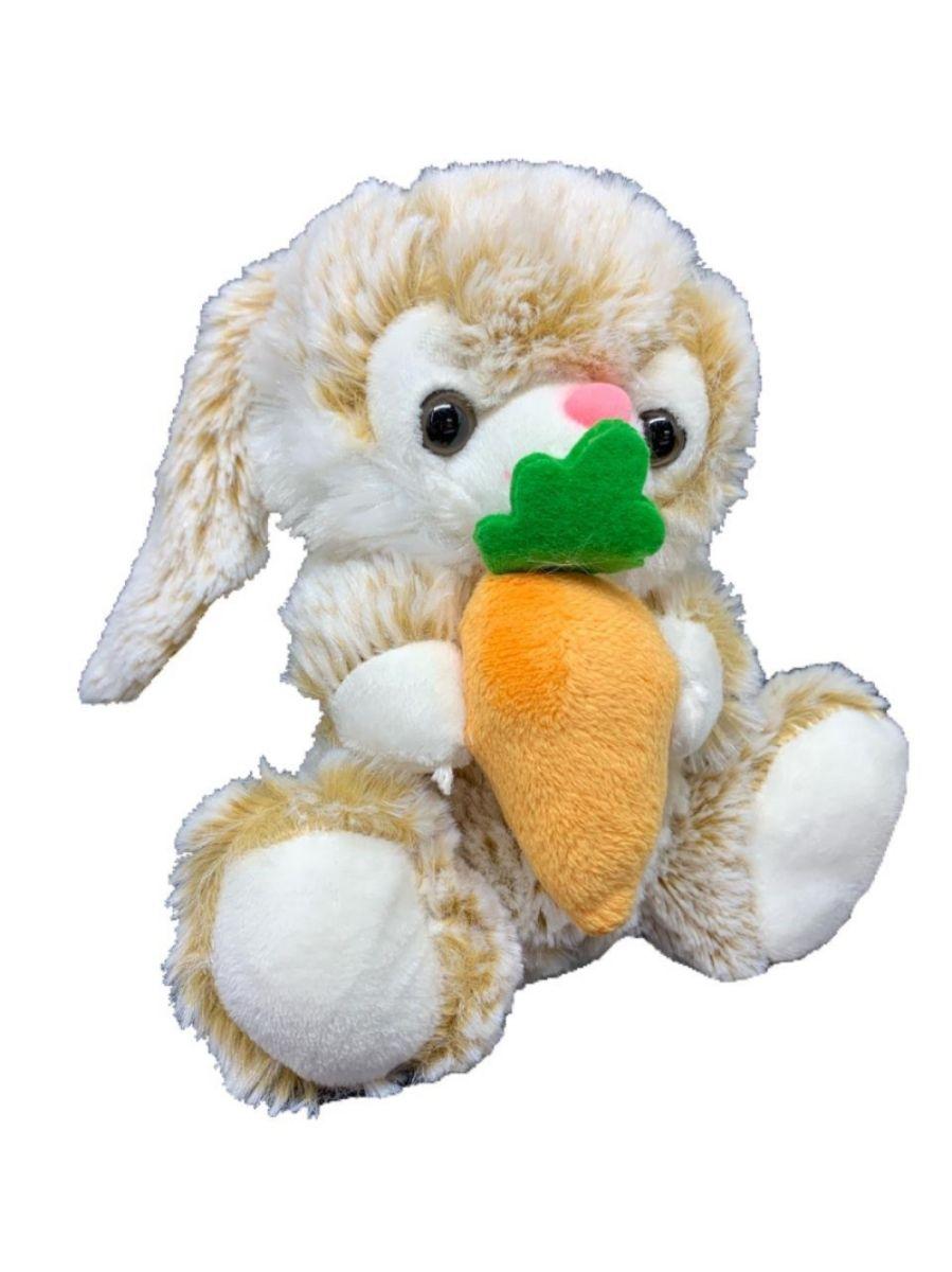 Coelho com cenoura de pelúcia na cor bege - Dünne It - Pelúcia ...