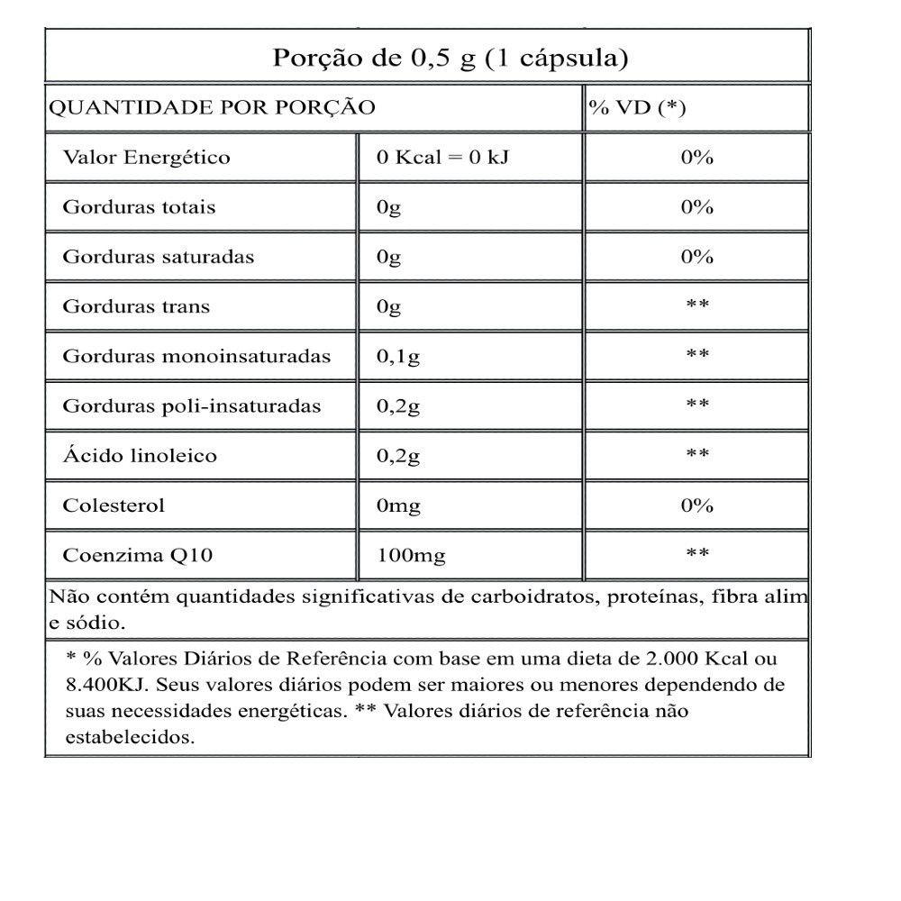 Coenzima Q10 Catarinense - 100mg - 30 cápsulas, Magalu Empresas