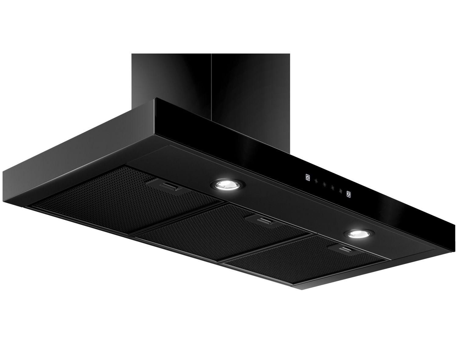 Coifa de Parede Brastemp 90cm 5 Bocas BAE90AP Eclipse Collection