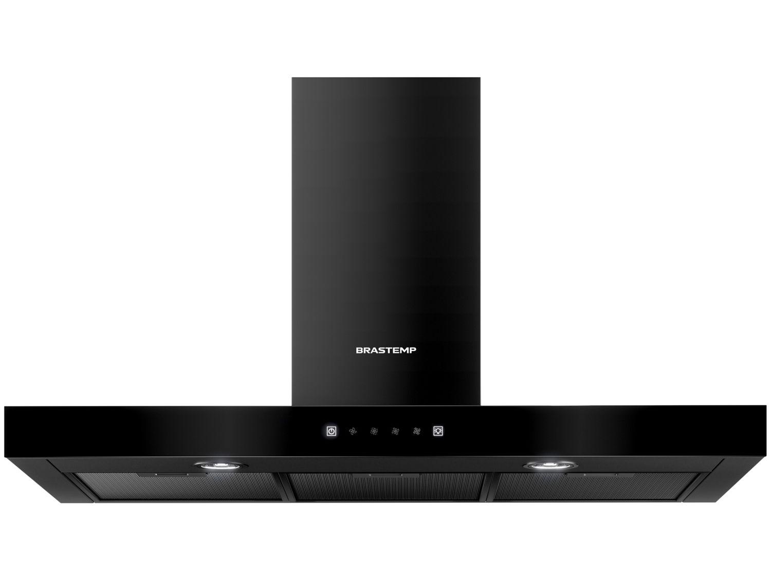 Coifa de Parede Brastemp 90cm 5 Bocas BAE90AP Eclipse Collection