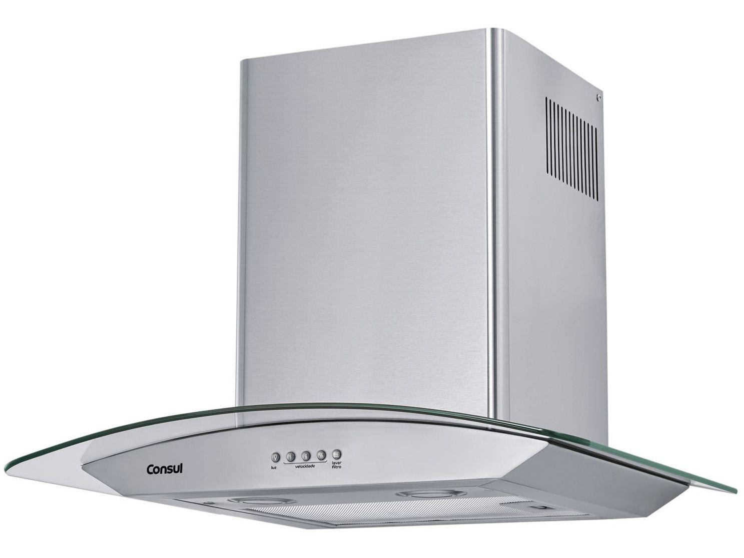 Coifa de Parede Consul 60cm Inox 4 Bocas