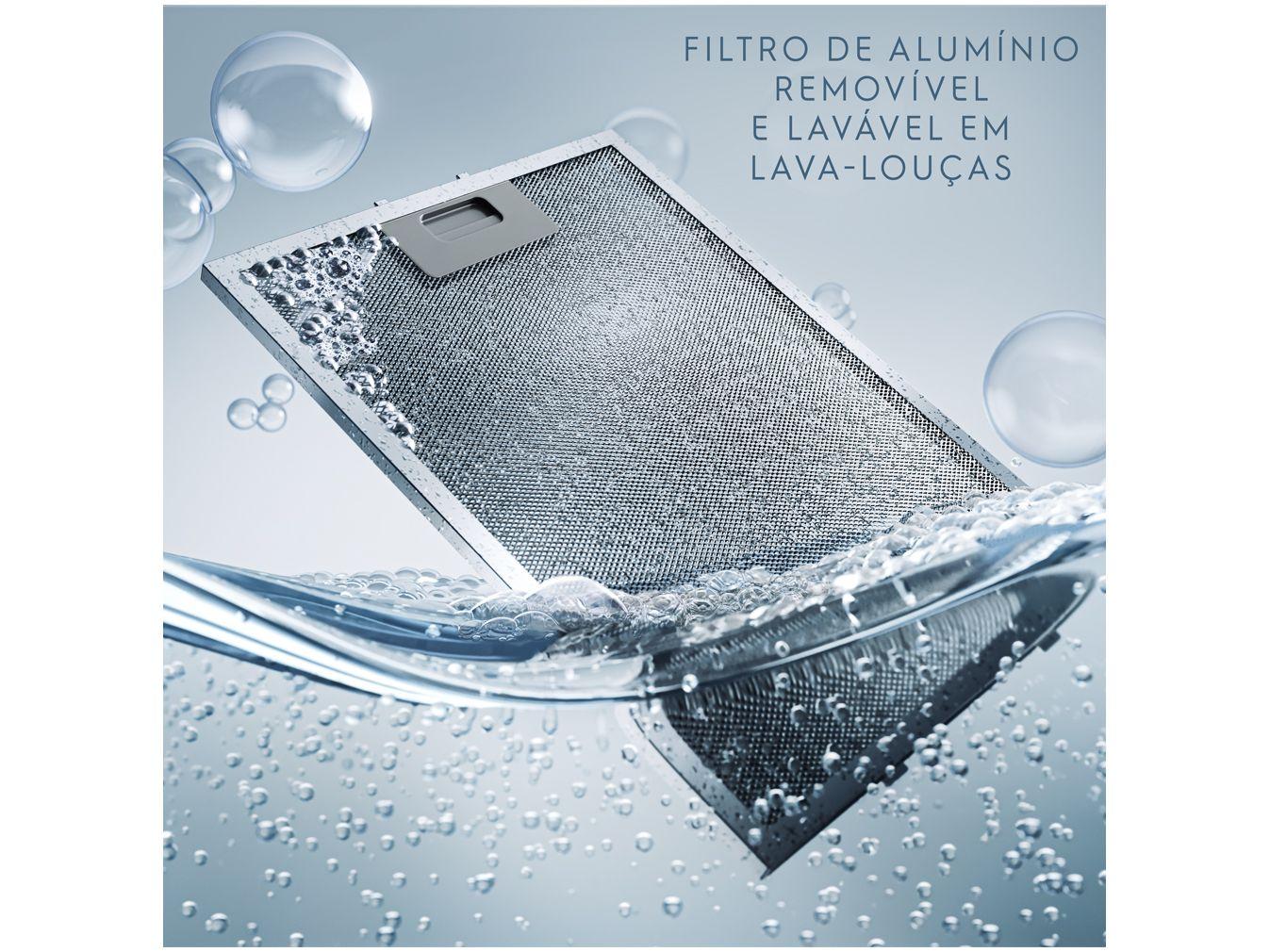 Coifa de Parede Electrolux 60cm Inox 4 Bocas Experience CE6TF