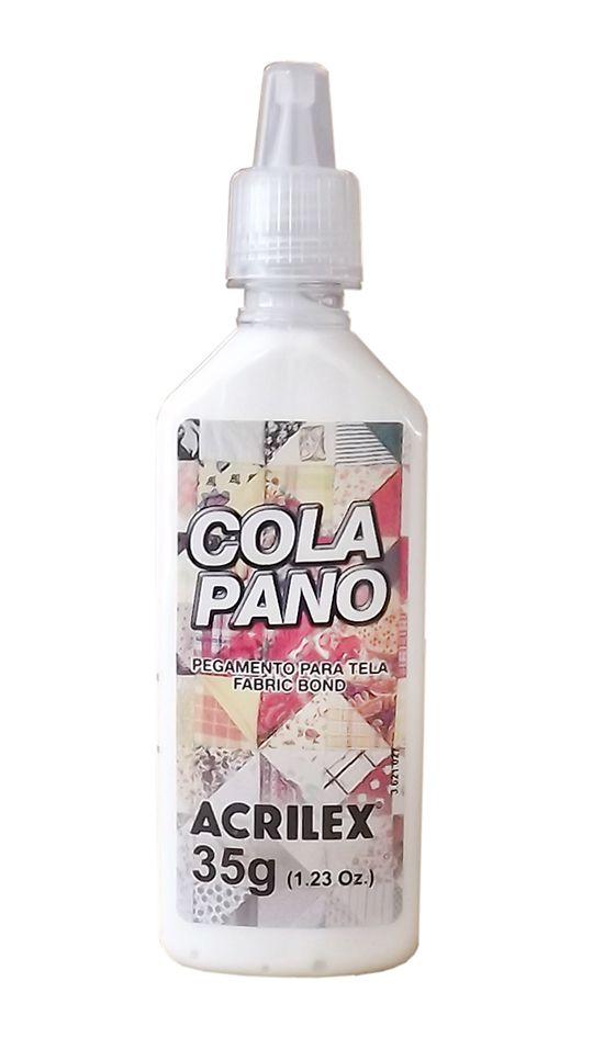 Cola Pano para Tecido Acrilex Bisnaga 35g - Cola para Patchwork