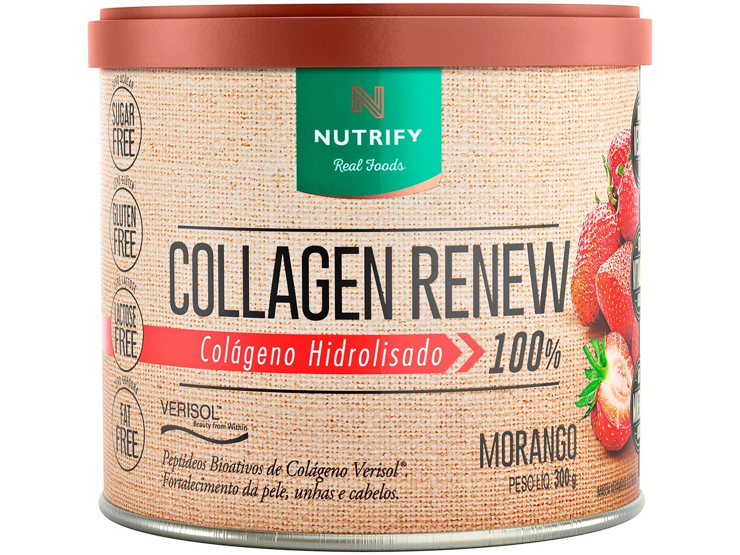 Colágeno Tipo I e III Nutrify Collagen Renew em Pó