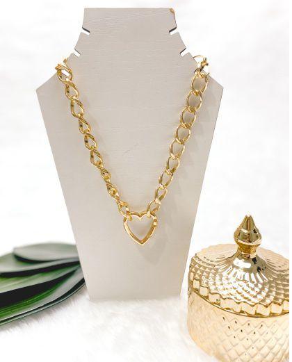 Colar dourado zapata - Atacado Bijuterias - Colar - Magazine Luiza