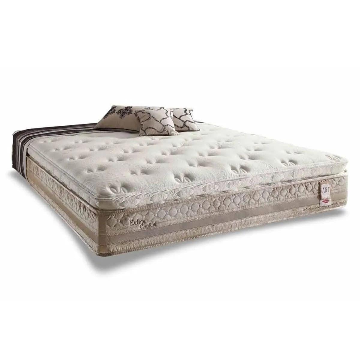 Colchão casal extra comfort molas ensacadas conforto extra macio herval  138x188x36 cm - Colchão Casal - Magazine Luiza
