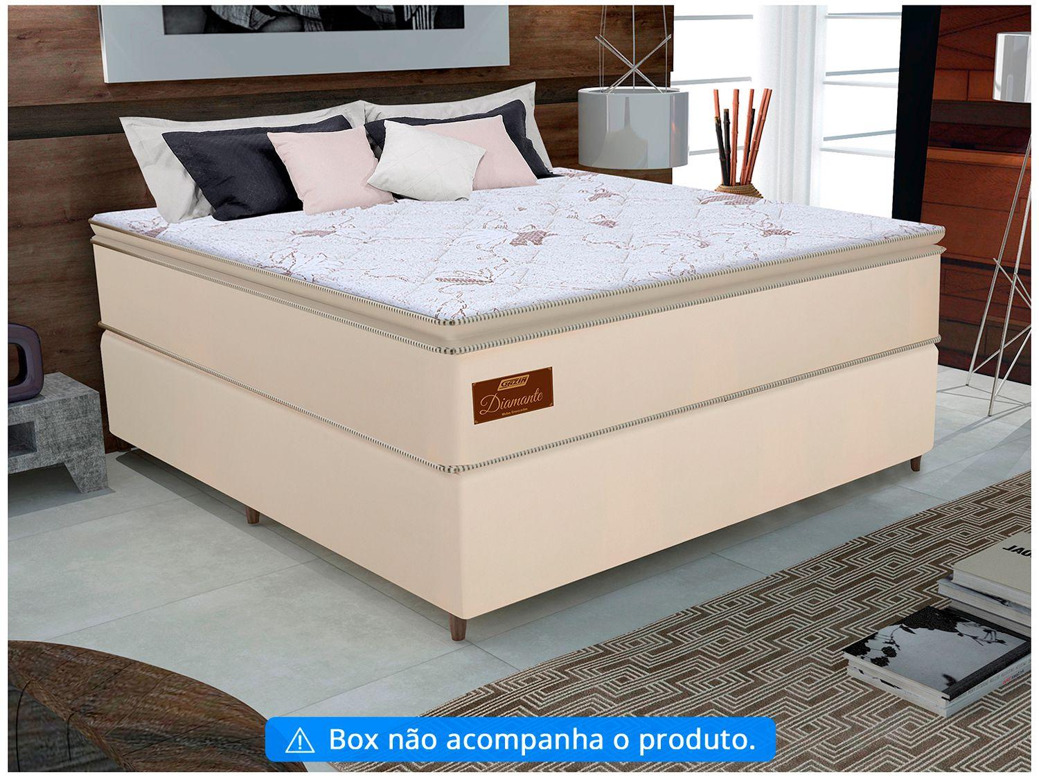 Colchão Casal Gazin Mola Ensacada 30cm de Altura - Diamante - Colchão ...