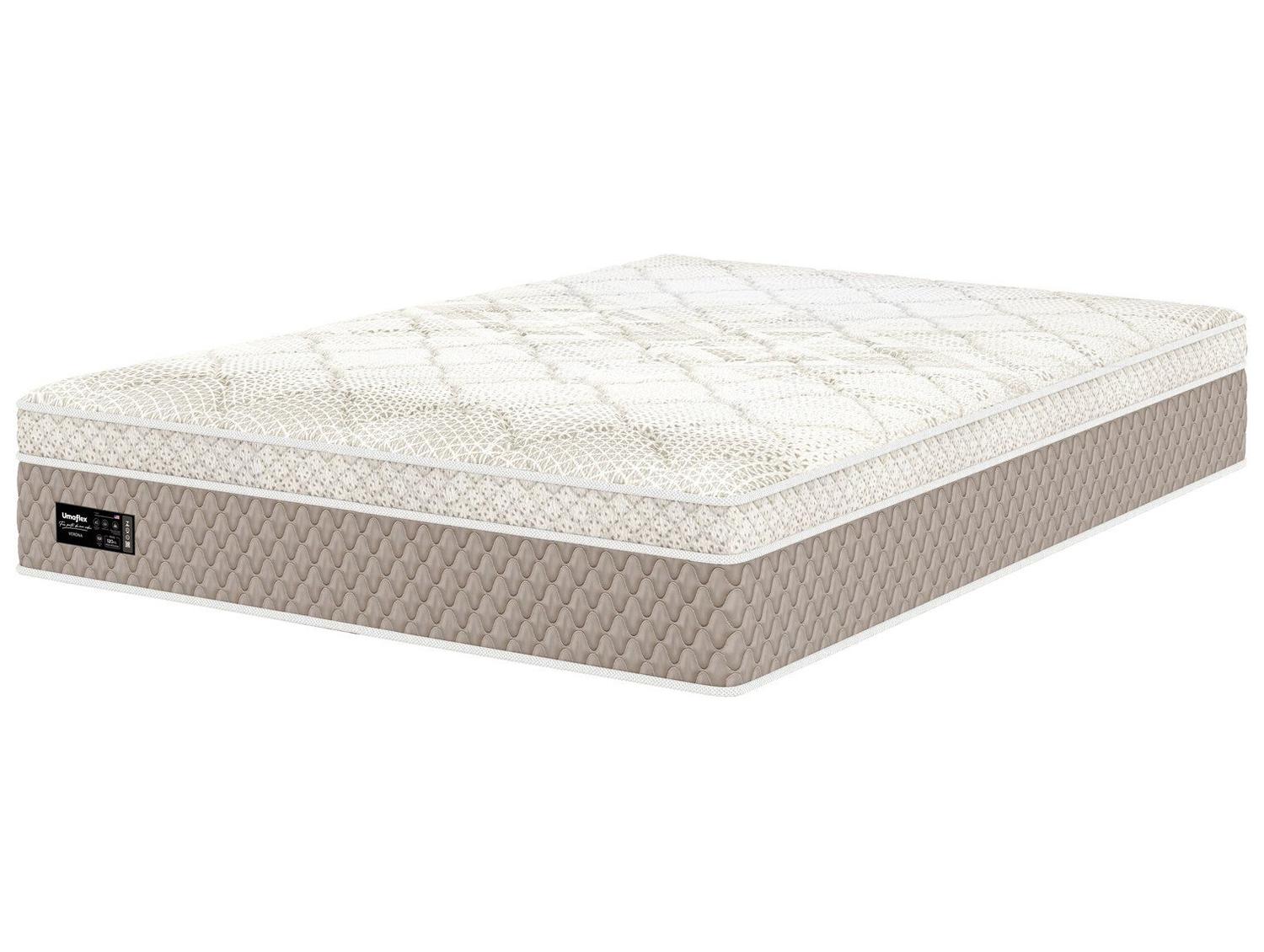 Colchão Casal Umaflex de Mola 30x138x188cm Verona