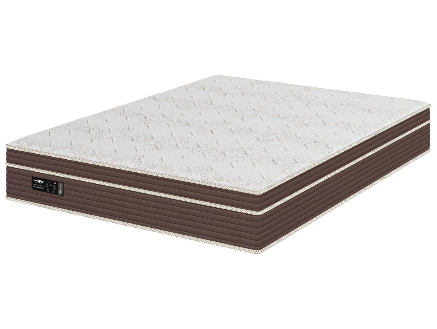 Colchão Casal Umaflex de Molas Ensacadas 32x138x188cm Harmony Plus
