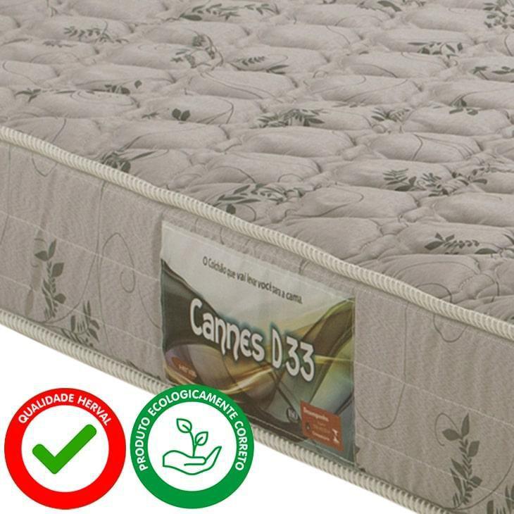 Colchão Herval Espuma D33 Cannes | colchaoherval.com