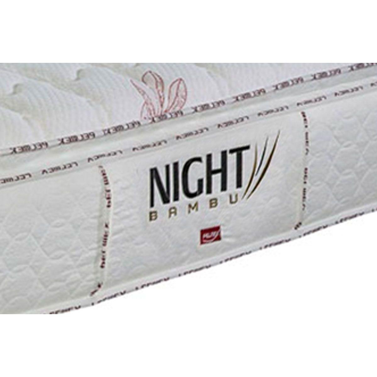Colchão Pelmex Pocket Night Bambu Branco Queen 158 - Colchão - Magazine  Luiza