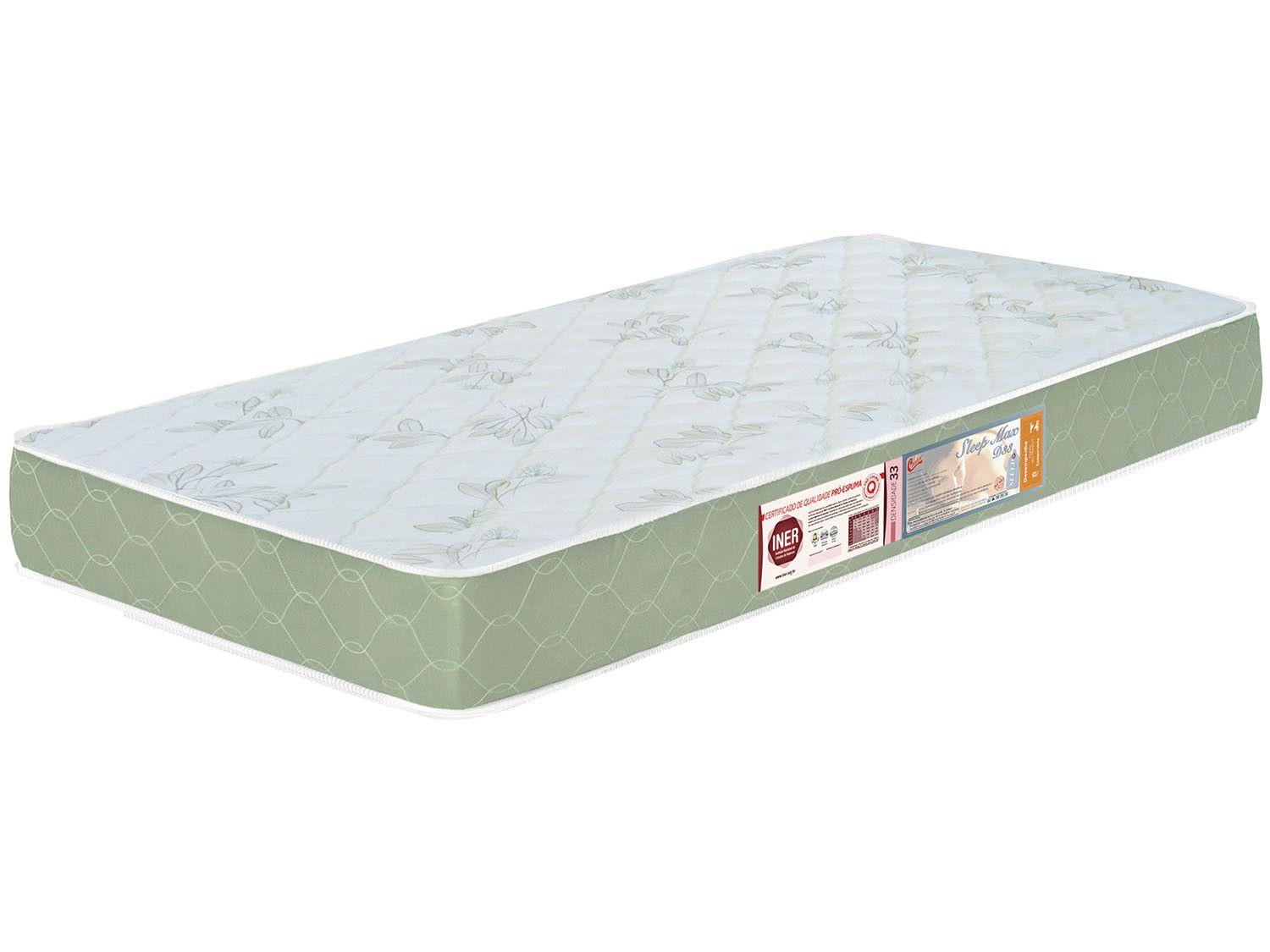 Colchão Solteiro Castor Espuma D33 88x188cm